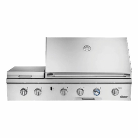 Dacor OBS52NG 52" Outdoor Grill With Infrared Sear Burner, Stainless Steel, Natural Gas Natural Gas Barbeque Grills,natural gas outdoor grill