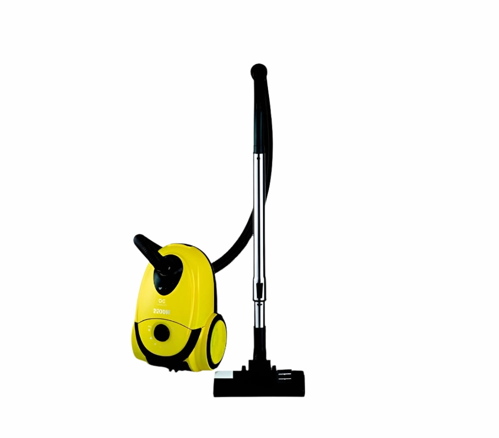 Daewoo Vacuum Cleaner, 5Dust Bag, 2200Watts, Yellow robot vacuum, handheld vacuum