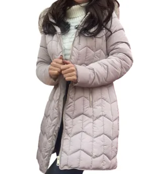 Daisy Quilted Puffer Jacket In Taupe