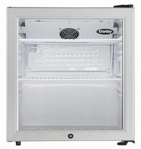 Danby DAG016A2BDB Danby 1.6 Cu. Ft. Compact Glass Door Fridge In Platinum Undercounter Refrigerators 24 inch undercounter fridge for kitchen
