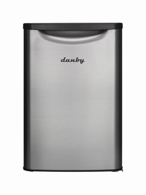 Danby DAR026A2BSLDB Danby 2.6 Cu. Ft. Compact Fridge In Stainless Steel Undercounter Refrigerators 24 inch undercounter fridge for kitchen