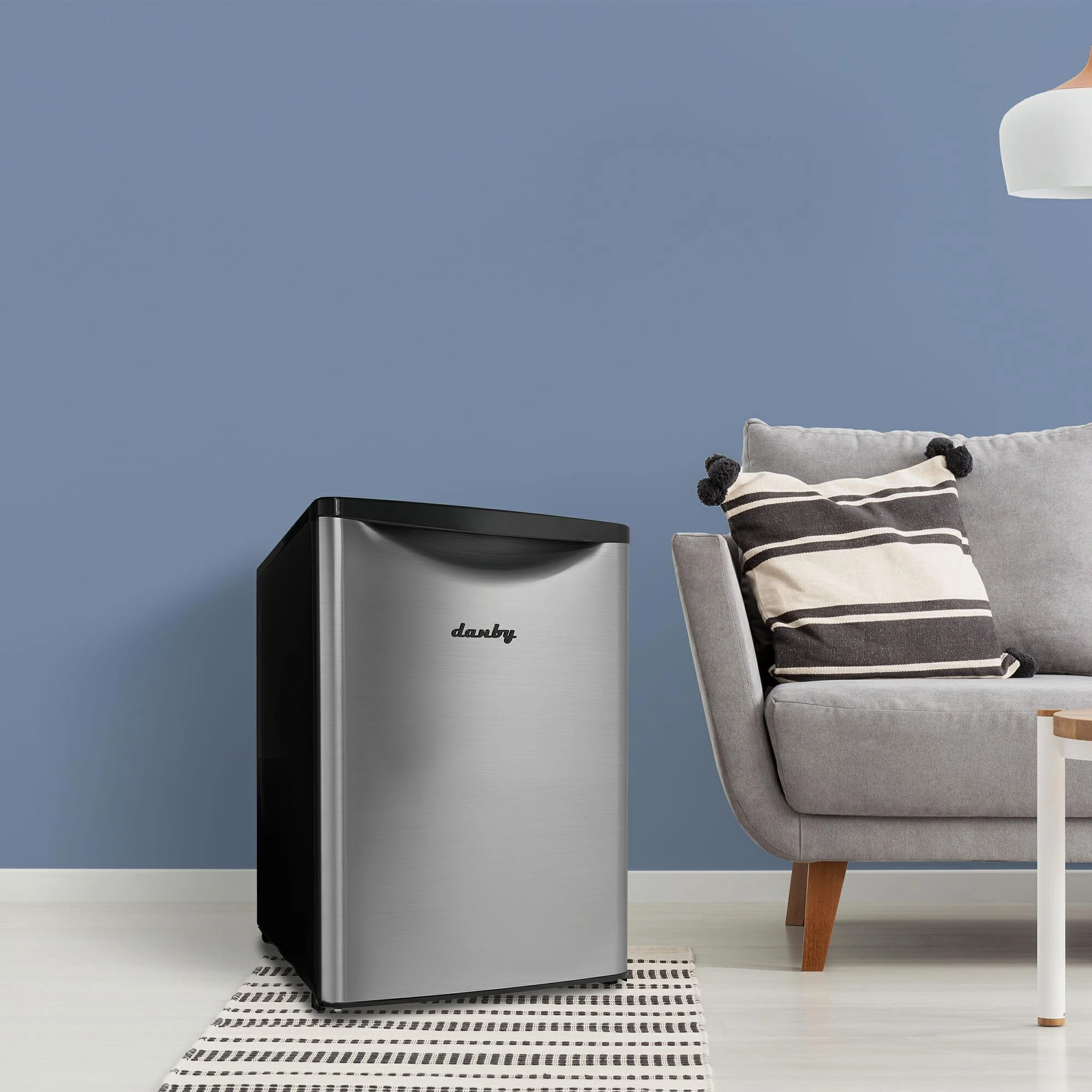 Danby DAR026A2BSLDB Danby 2.6 Cu. Ft. Compact Fridge In Stainless Steel