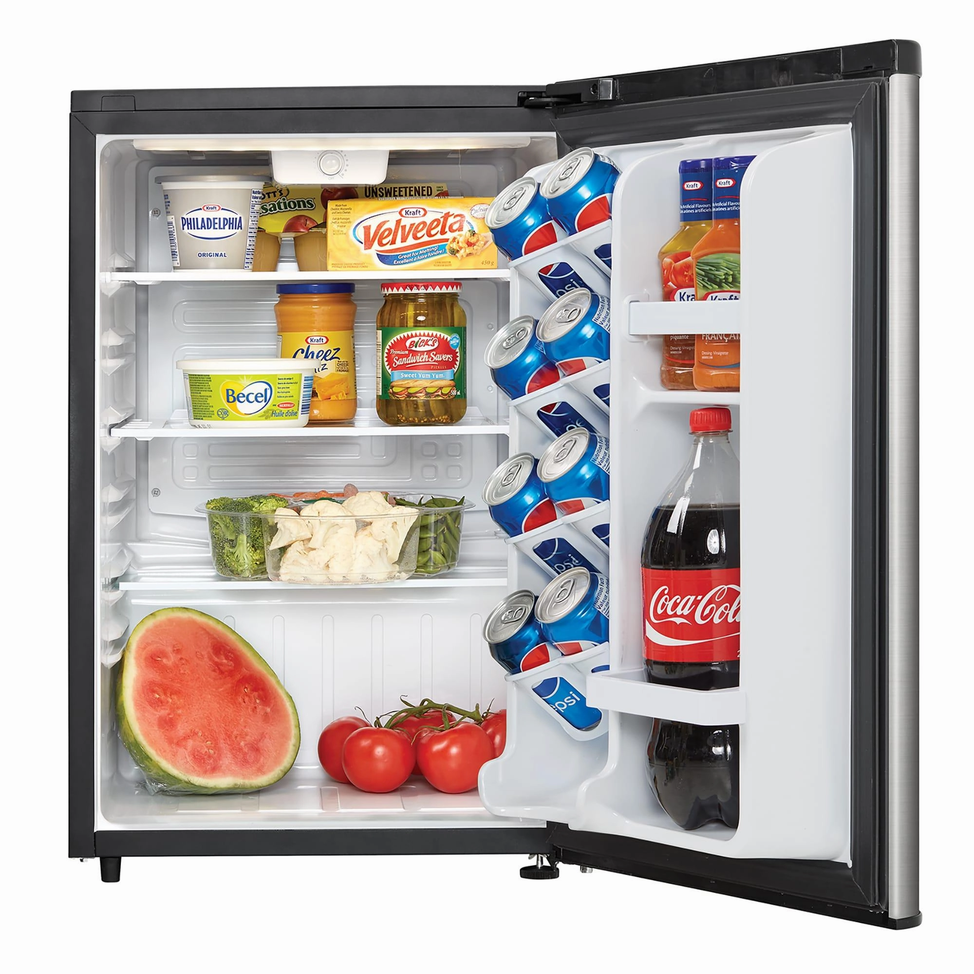Danby DAR026A2BSLDB Danby 2.6 Cu. Ft. Compact Fridge In Stainless Steel
