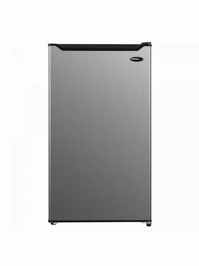 Danby DAR032B2SLM Danby 3.2 Cu. Ft. Compact Fridge In Stainless Steel Undercounter Refrigerators 24 inch undercounter fridge for kitchen