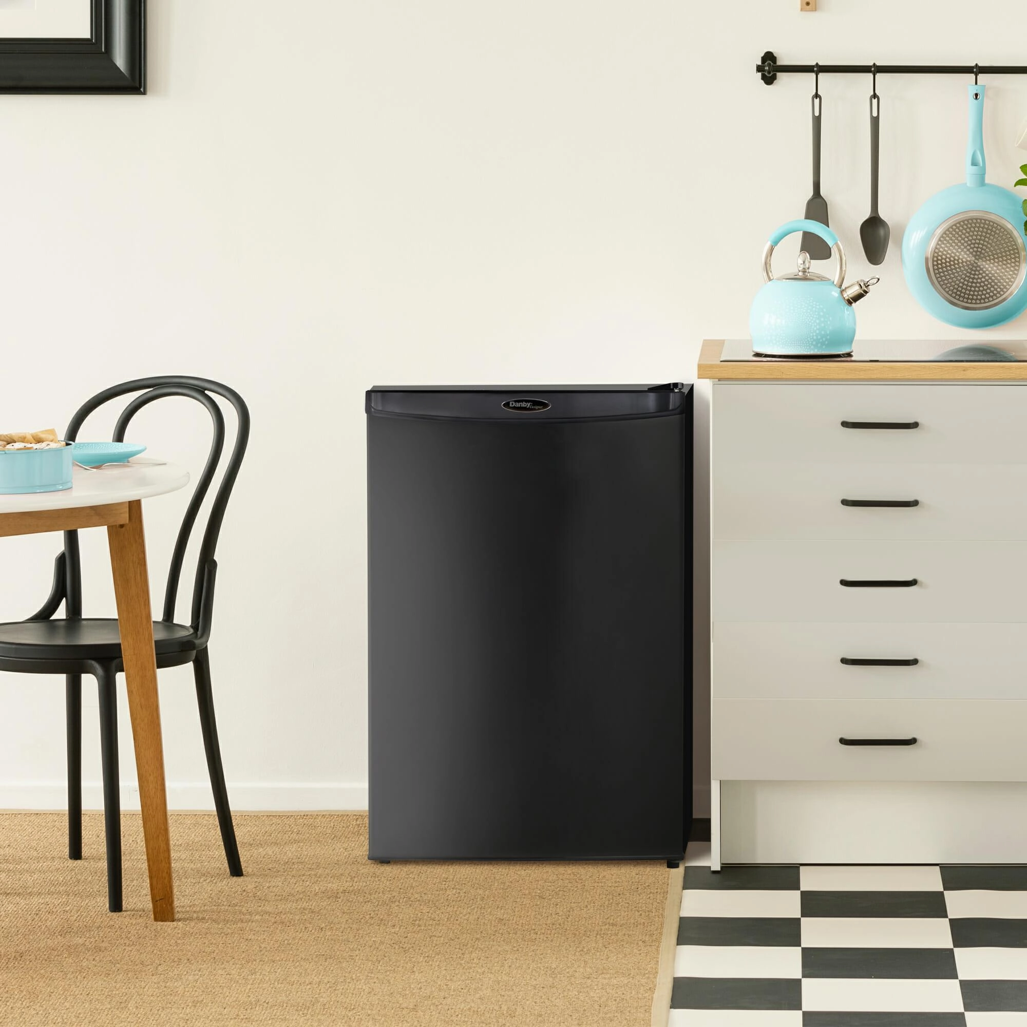 Danby DAR044A4BDD6 Danby Designer 4.4 Cu. Ft. Compact Fridge In Black