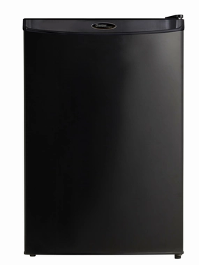 Danby DAR044A4BDD6 Danby Designer 4.4 Cu. Ft. Compact Fridge In Black Undercounter Refrigerators 24 inch undercounter fridge for kitchen