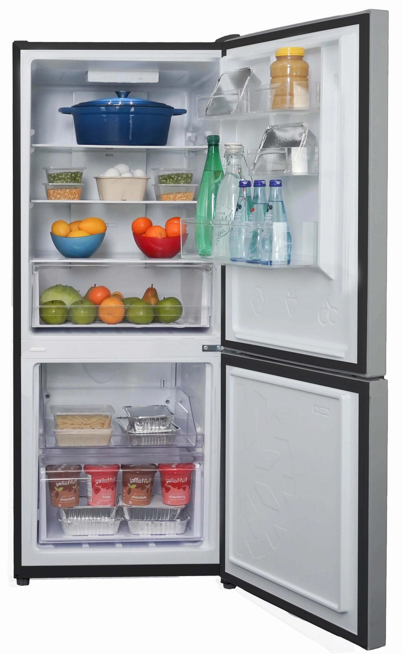 Danby DBMF100C1SLDB Danby 10 Cu.Ft Bottom Mount Refrigerator