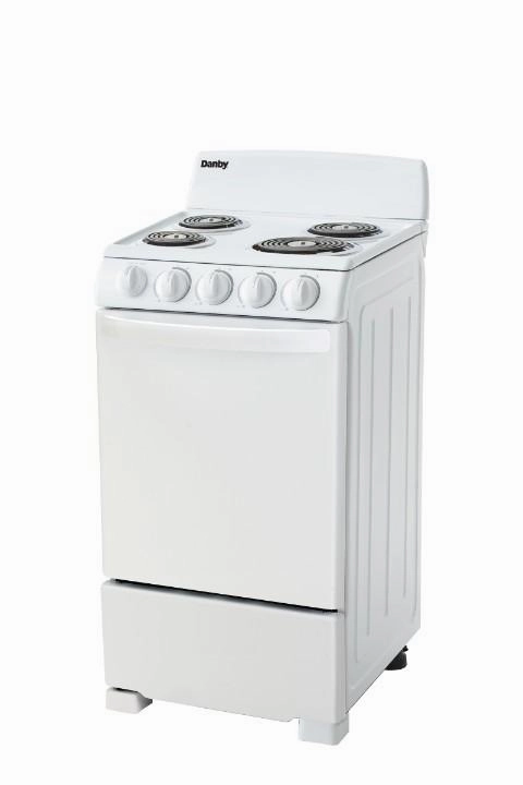 Danby DER203W Danby 20" Wide Electric Range In White