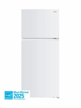 Danby DFF176B1WDB Danby 18 Cu. Ft. Top Mount Refrigerator In White Freestanding Refrigerators freestanding fridge freezer combo
