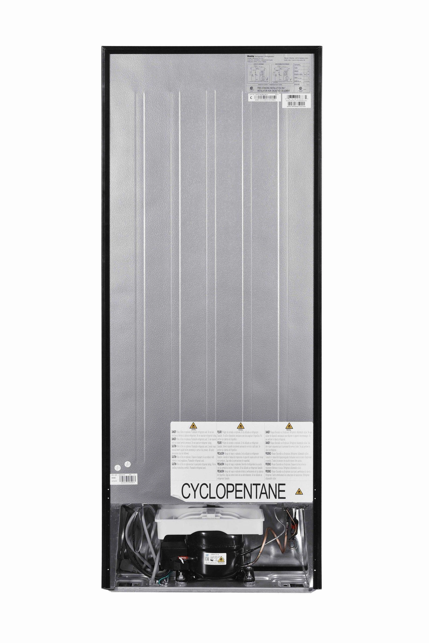 Danby DPF074B2BSLDB6 7.4 Cu Ft Partial Defrost Tmf Sl Estar