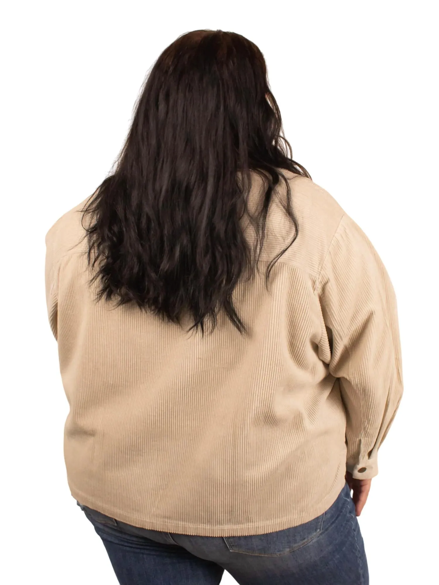 Della Double Pocket Jacket In Bone