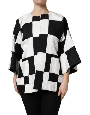 Dolce & Gabbana  Patchwork Jacquard Blazer Women's Jacket