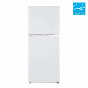 Element Appliance ENR10TFGBW Element 10.1 Cu. Ft. Top Freezer Refrigerator - White Freestanding Refrigerators freestanding fridge freezer combo
