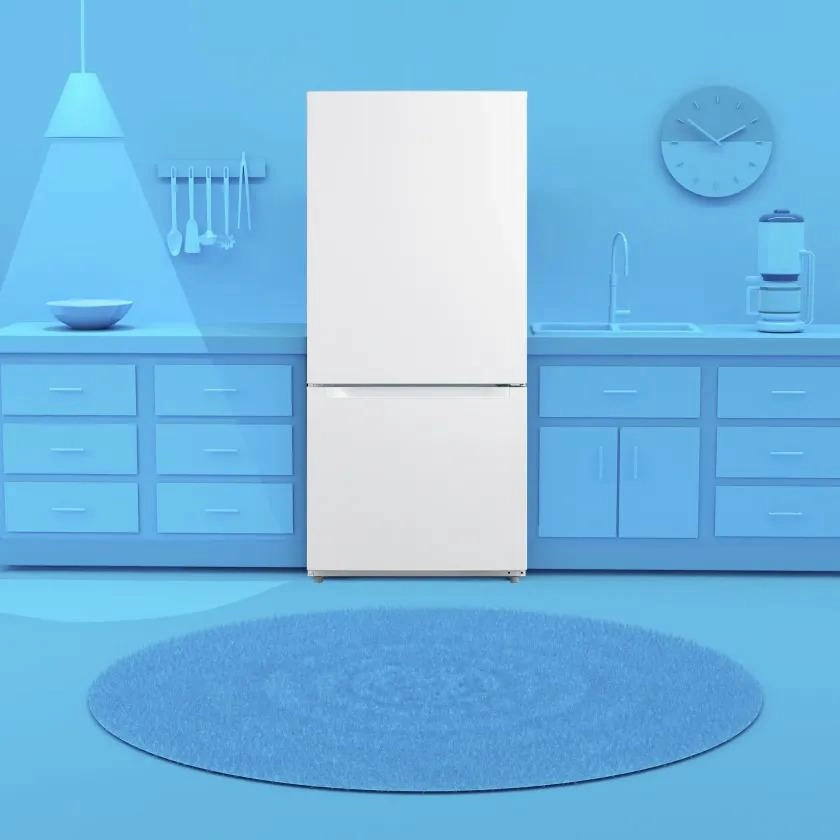 Element Appliance ERBM19CBW Element 18.7 Cu. Ft. Bottom Freezer Refrigerator - White