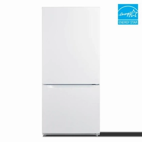 Element Appliance ERBM19CBW Element 18.7 Cu. Ft. Bottom Freezer Refrigerator - White Freestanding Refrigerators freestanding fridge freezer combo