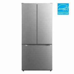Element Appliance ERFD19CGCS Element 18.4 Cu. Ft. French Door Refrigerator - Stainless Steel Freestanding Refrigerators freestanding fridge freezer combo