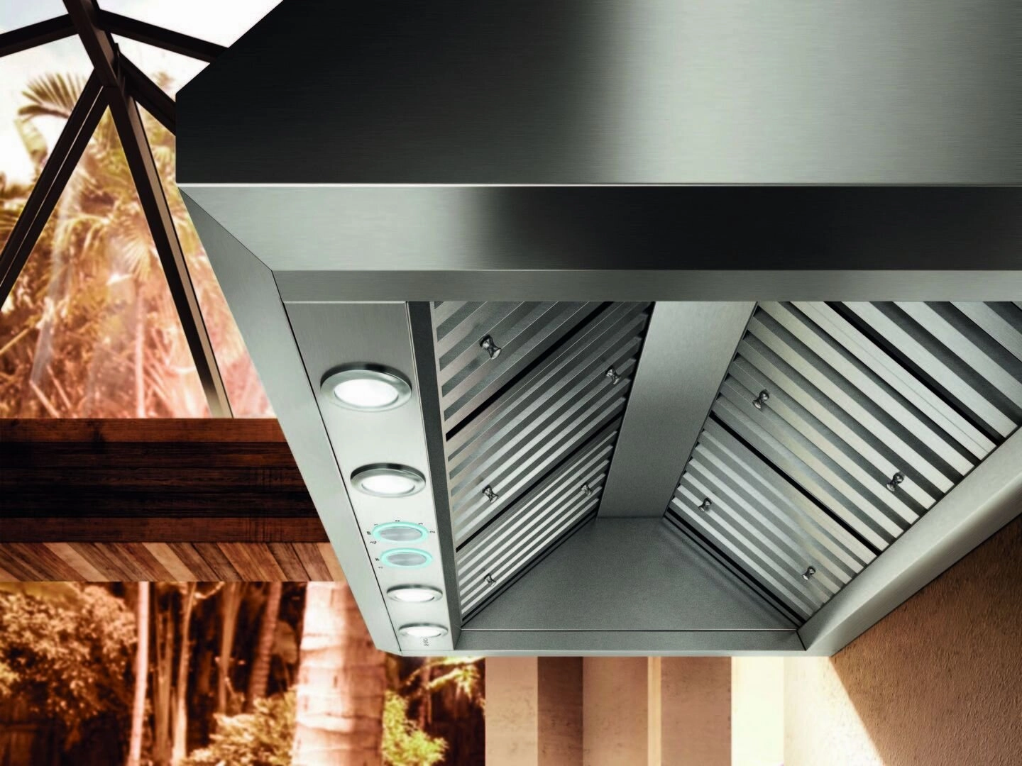 Elica ECP136SS Capri 36" Outdoor Hood