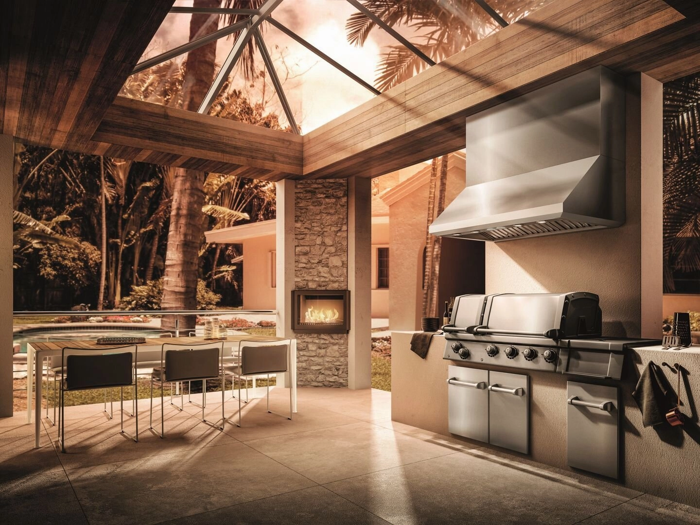 Elica ECP148SS Capri 48" Outdoor Hood