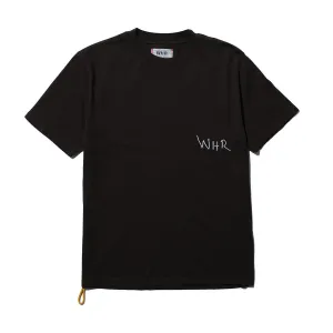 Embroidery Tee 'Black'