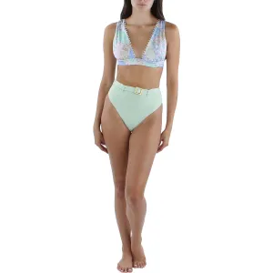 Emily Womens High Waist Bikini Swim Bottom Separates