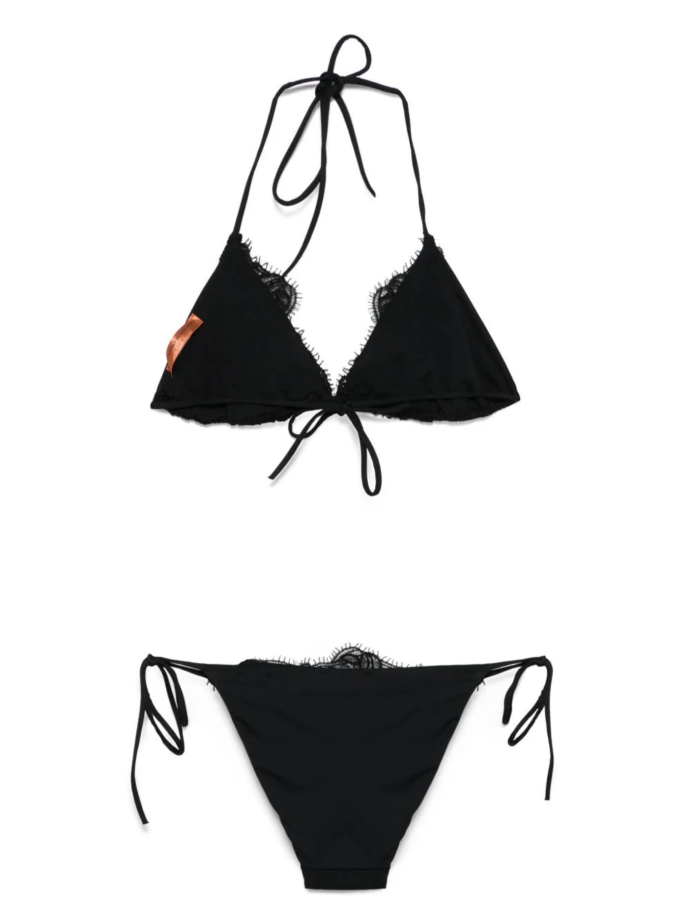 Ermanno Scervino Women's Lace-Trim Bikini Set