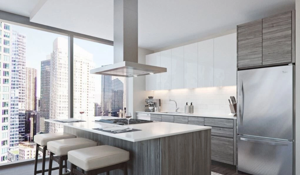 Faber BELAIS36SS600B 36" T-Shape Chimney Island Hood Ventilation Range Hoods high suction kitchen exhaust hood