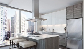 Faber BELAIS36SS600B 36" T-Shape Chimney Island Hood Ventilation Range Hoods high suction kitchen exhaust hood