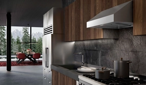 Faber BREV361SS600 36" X 11" Under Cabinet Hood Ventilation Range Hoods high suction kitchen exhaust hood