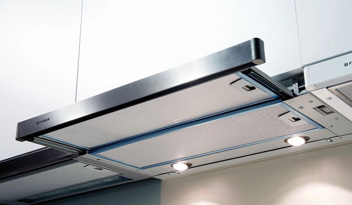 Faber CRIS24SS300 24" Slide Out Under Cabinet Hood Ventilation Range Hoods high suction kitchen exhaust hood