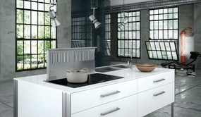 Faber SCIR3014SSNBB 30" Downdraft Stainless Steel Hood Ventilation Range Hoods high suction kitchen exhaust hood