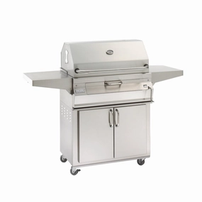 Fire Magic 22SC01C61 24" Portable Charcoal Grill Barbeque Grills,outdoor bbq grill