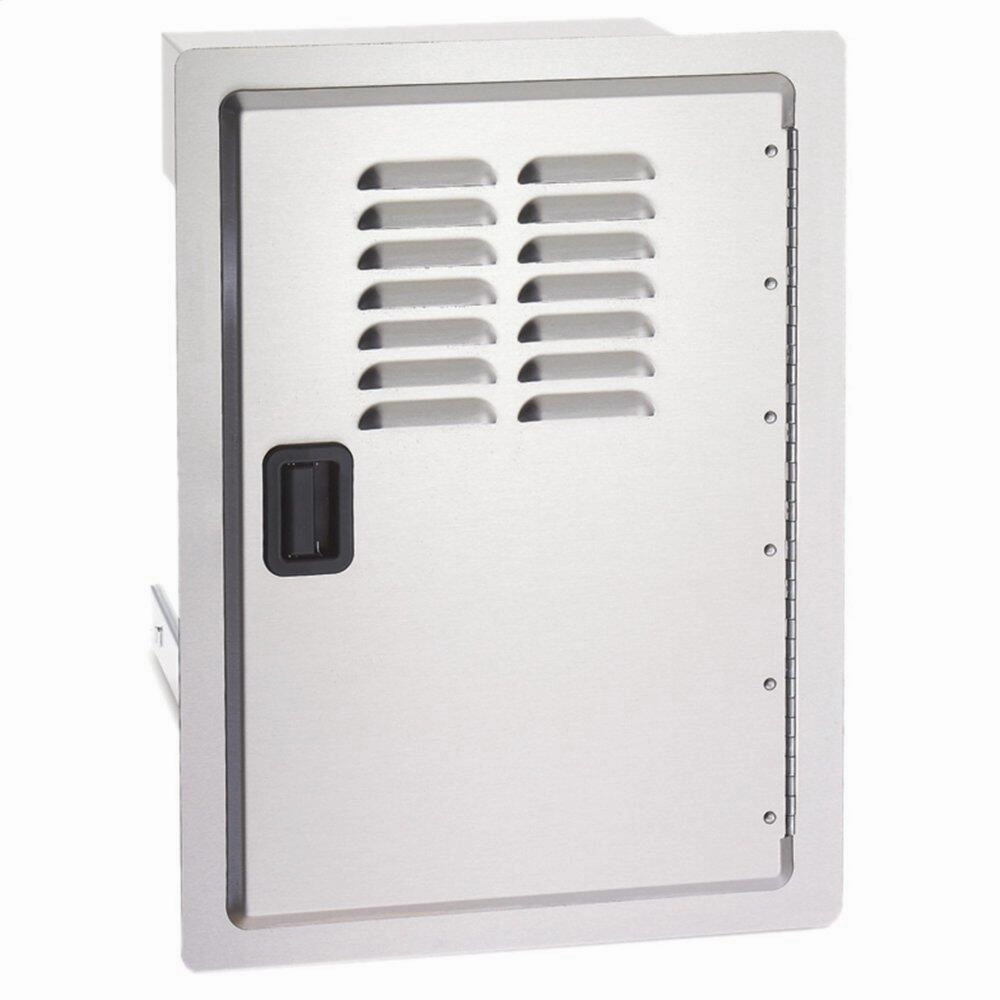 Fire Magic 239201TS Door With Tank Tray & Louvers Storage,outdoor grill storage cabinet