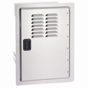 Fire Magic 239201TS Door With Tank Tray & Louvers Storage,outdoor grill storage cabinet