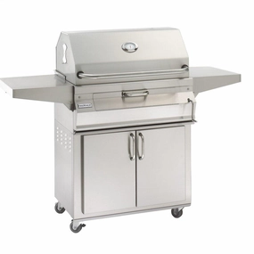 Fire Magic 24SC01C61 30" Portable Charcoal Grill Charcoal Barbeque Grills,charcoal bbq smoker