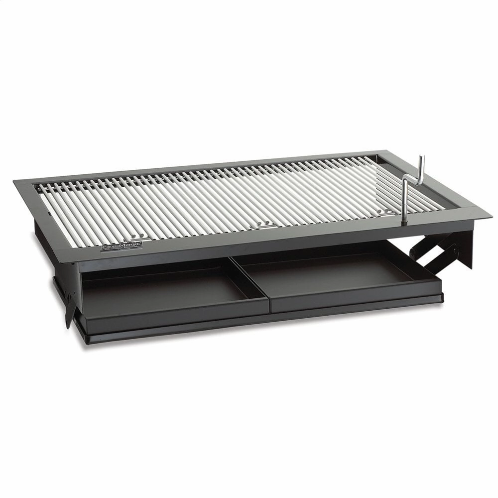 Fire Magic 3324 31" Firemaster Drop-In Grill Charcoal Barbeque Grills,charcoal bbq smoker