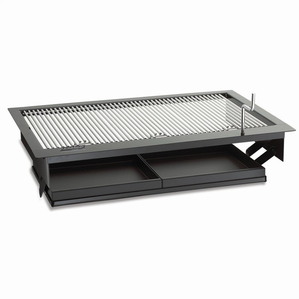 Fire Magic 3329 24" Firemaster Drop-In Grill Charcoal Barbeque Grills,charcoal bbq smoker