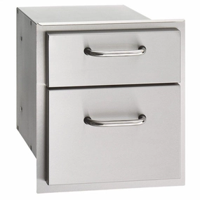 Fire Magic 33802 Double Drawer Storage,outdoor grill storage cabinet