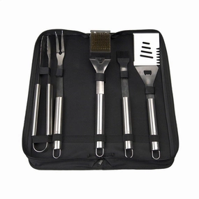 Fire Magic 3575B Five-Piece Tool Set Barbeque Grill Accessories,grill tool set
