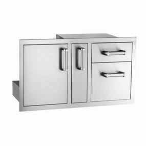 Fire Magic 53816SC Door/ Drawer Combo (With Platter Storage) Barbeque Grill Accessories,grill tool set