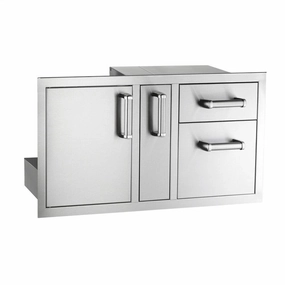 Fire Magic 53816SC Door/ Drawer Combo (With Platter Storage) Storage,outdoor grill storage cabinet