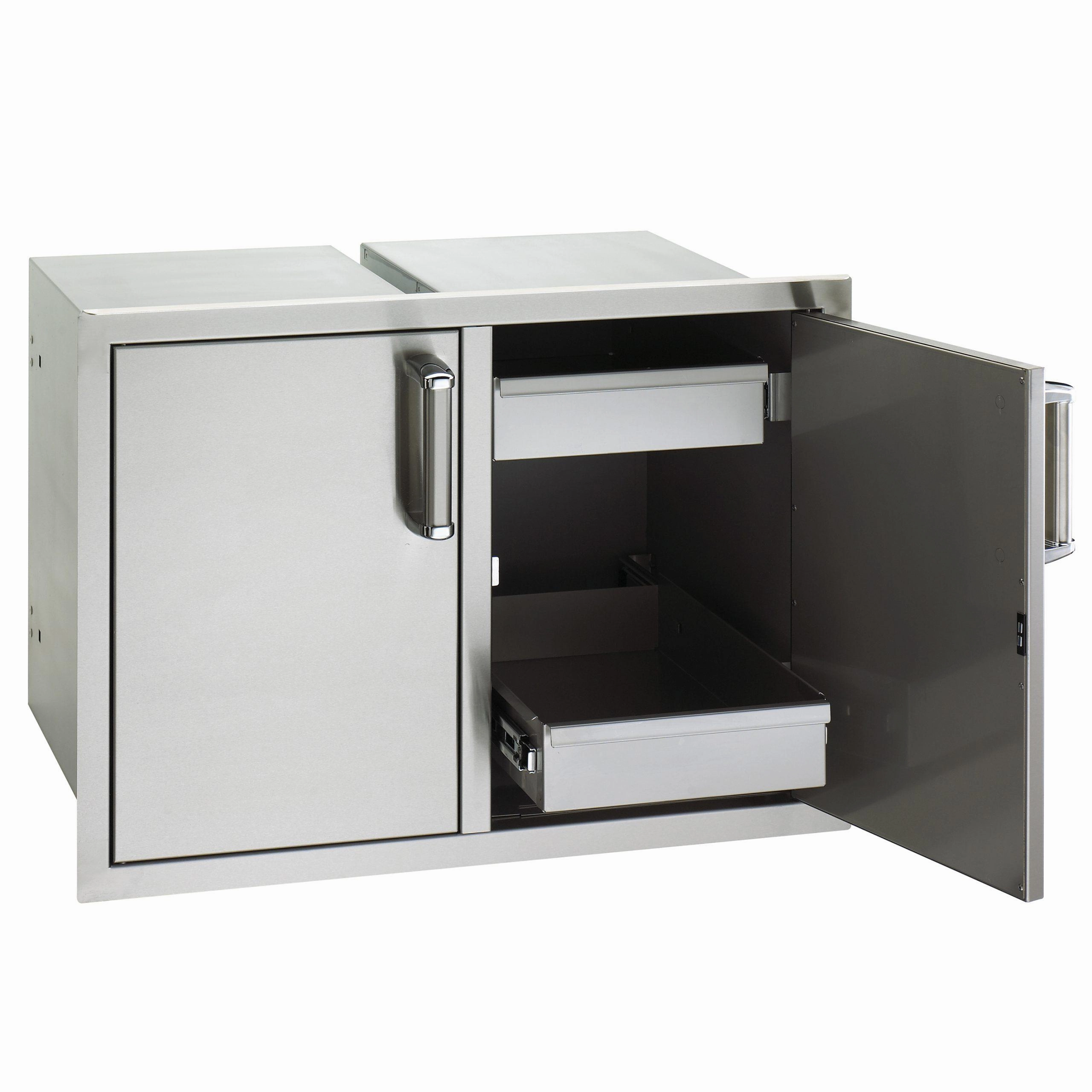 Fire Magic 53930SC22 Flush Double Doors With Dual Drawers Storage,outdoor grill storage cabinet