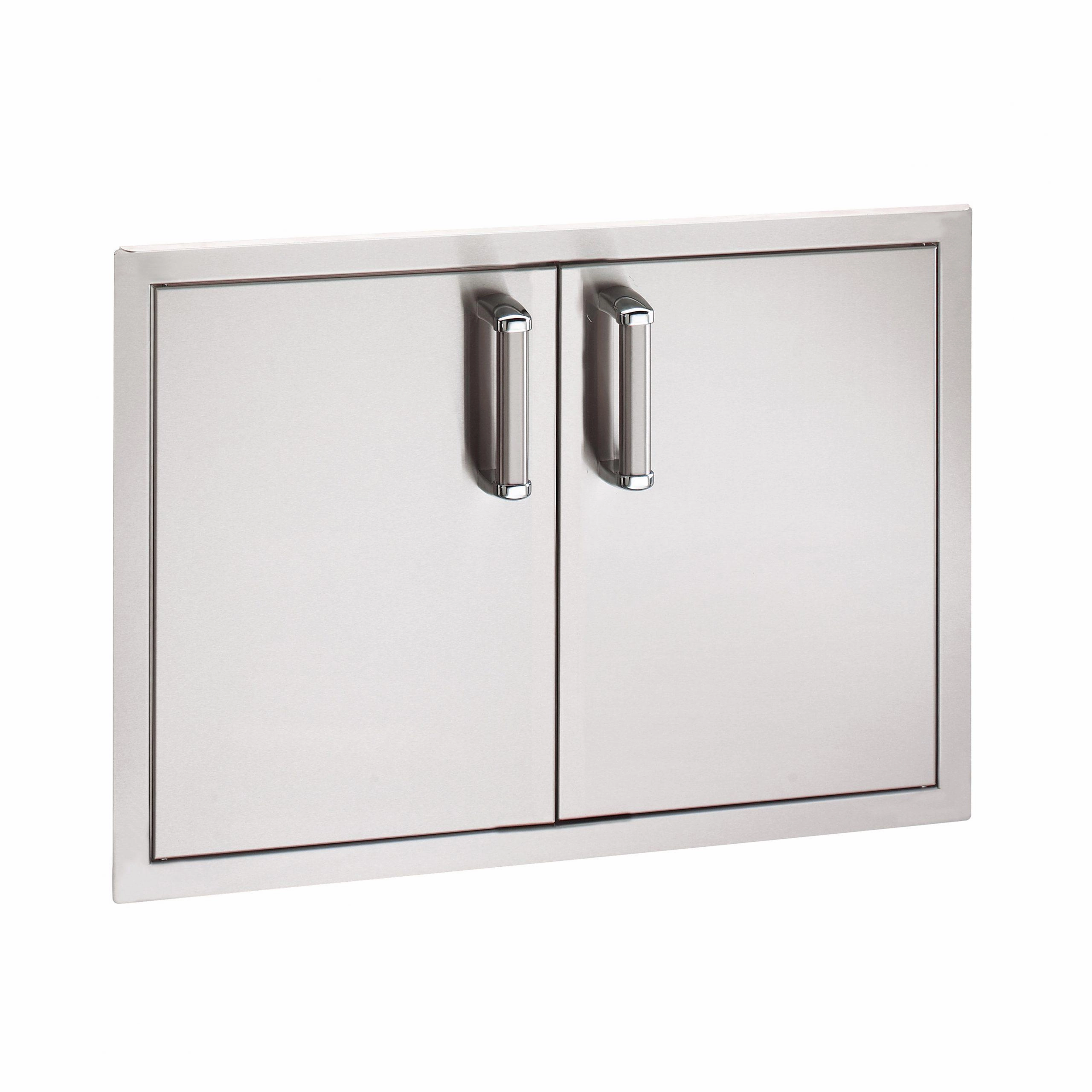 Fire Magic 53930SC Flush Mounted Double Access Doors Storage,outdoor grill storage cabinet