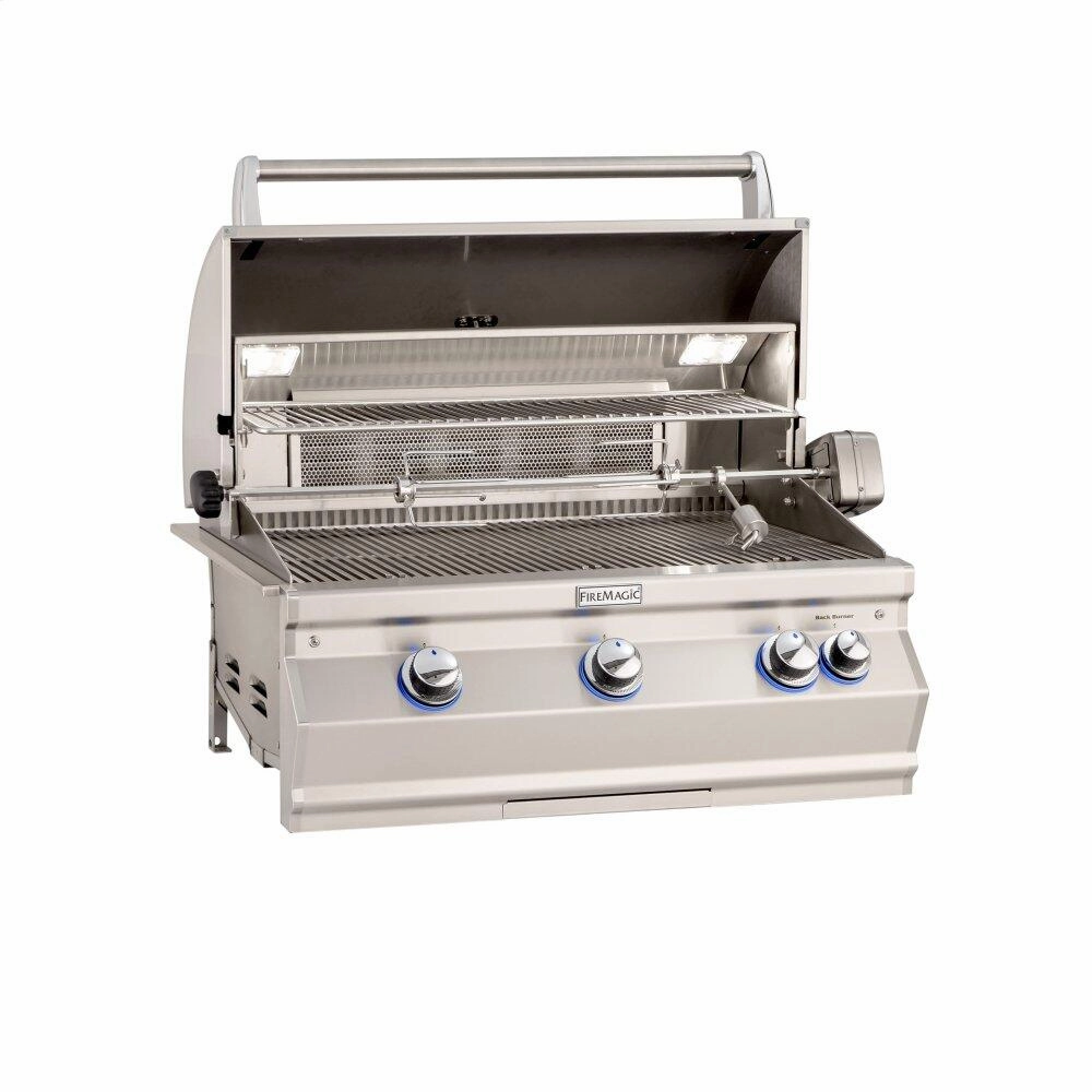 Fire Magic A540I8EAN Aurora A540I Built-In Grill Natural Gas Barbeque Grills,natural gas outdoor grill