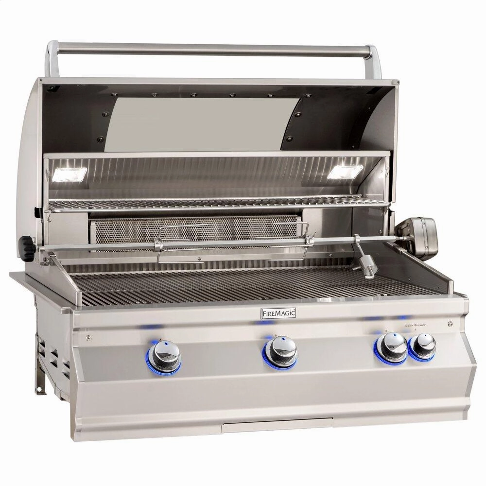Fire Magic A790I8EANW Aurora A790I Built-In Grill Natural Gas Barbeque Grills,natural gas outdoor grill