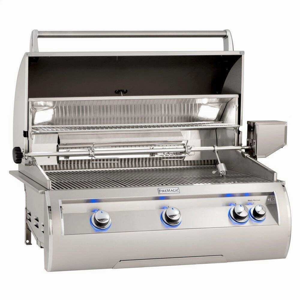 Fire Magic E790I8EAN Echelon E790I Built-In Grill Analog Thermometer Natural Gas Barbeque Grills,natural gas outdoor grill