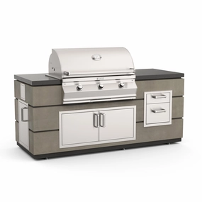 Fire Magic ID650SMD82BA Choice 650 Contemporary Island Components sold separately Islands,bbq grill island kit