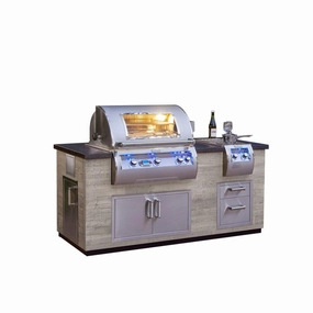 Fire Magic ID660SPD77BA Reclaimed Wood Island 77" REQUIRED COMPONENTS SOLD SEPARATELY Islands,bbq grill island kit