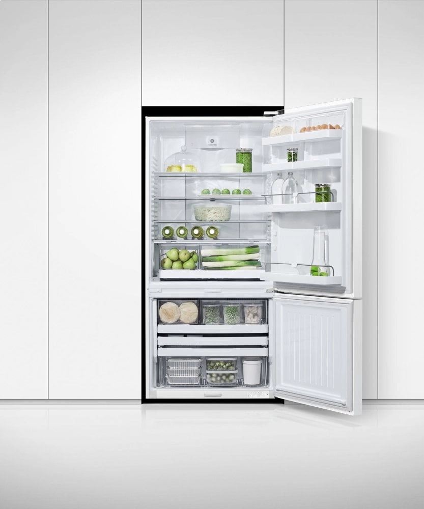 Fisher & Paykel E522BRWFD5N Freestanding Refrigerator Freezer, 32", 17.5 Cu Ft