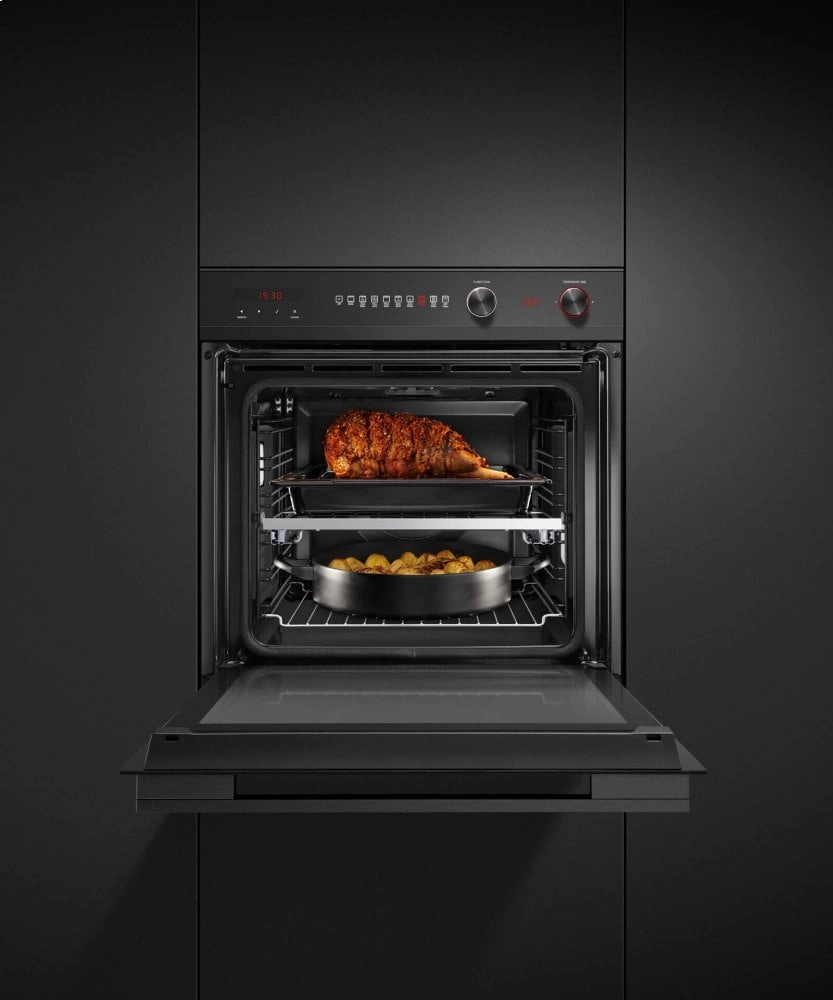 Fisher & Paykel OB24SCD9PB1 Oven, 24", 9 Function, Self-Cleaning