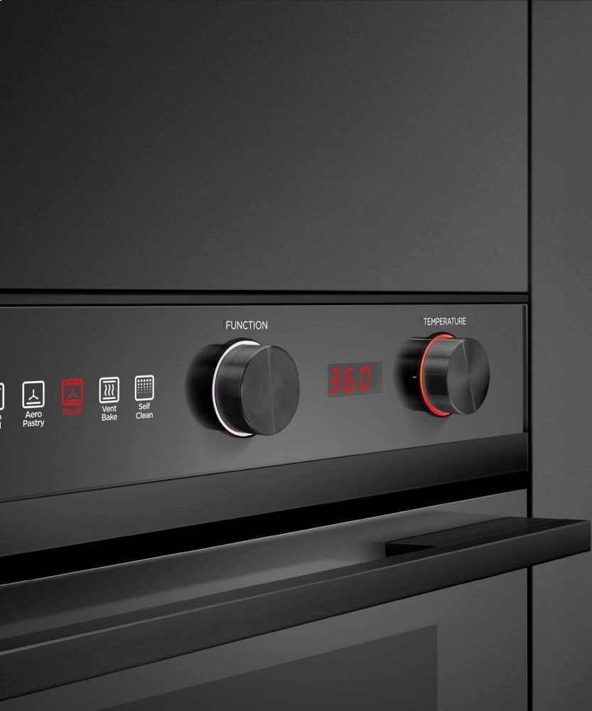 Fisher & Paykel OB24SCD9PB1 Oven, 24", 9 Function, Self-Cleaning